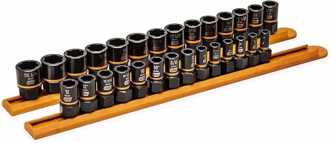 Gearwrench 84784 – 28pc Bolt Biter Impact Extraction Socket Set 1/4 & 3/8 Drive