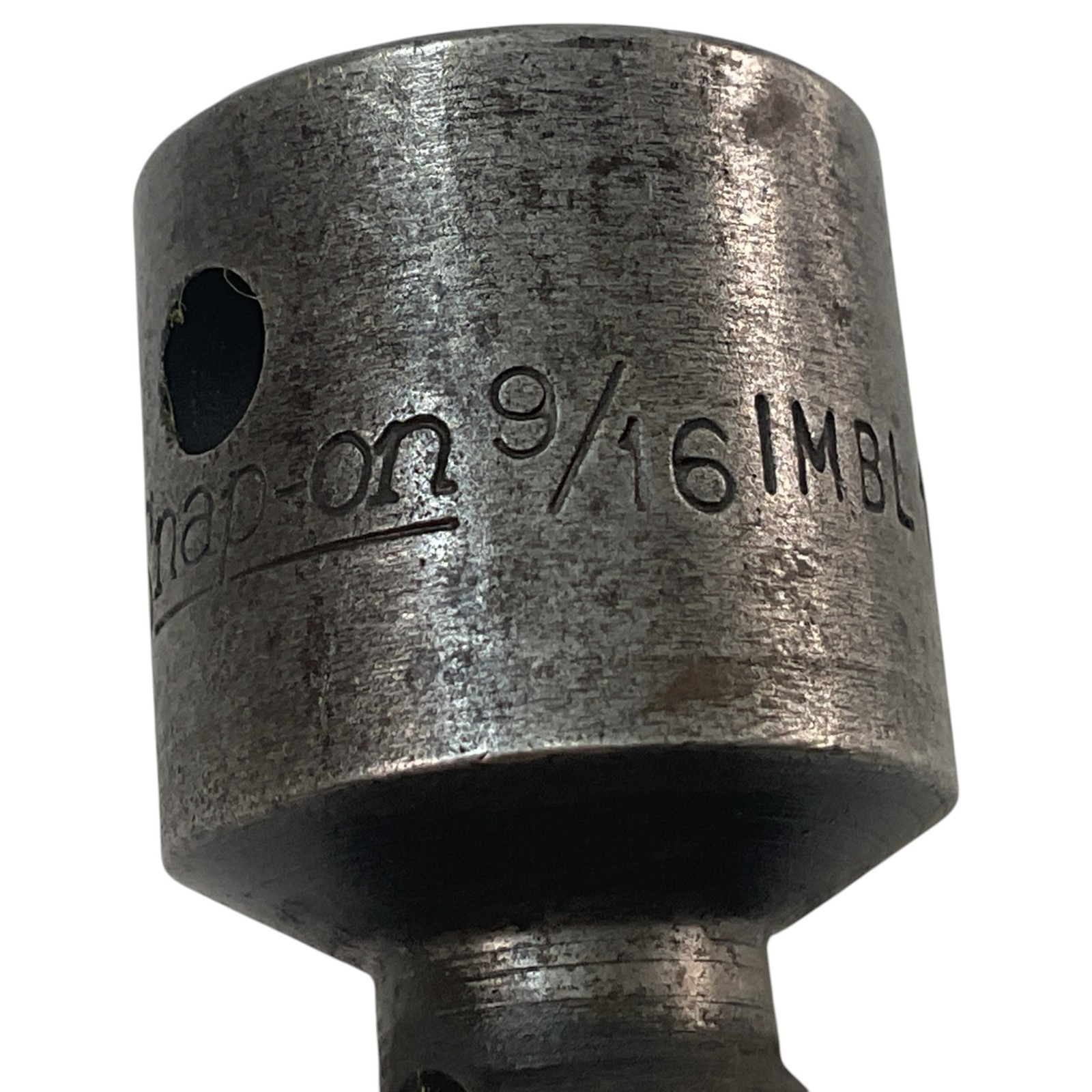 Snap-on Impact Swivel Socket 9/16″ 6 Point 1/2″ Drive IMBL180D Sold As Pictured