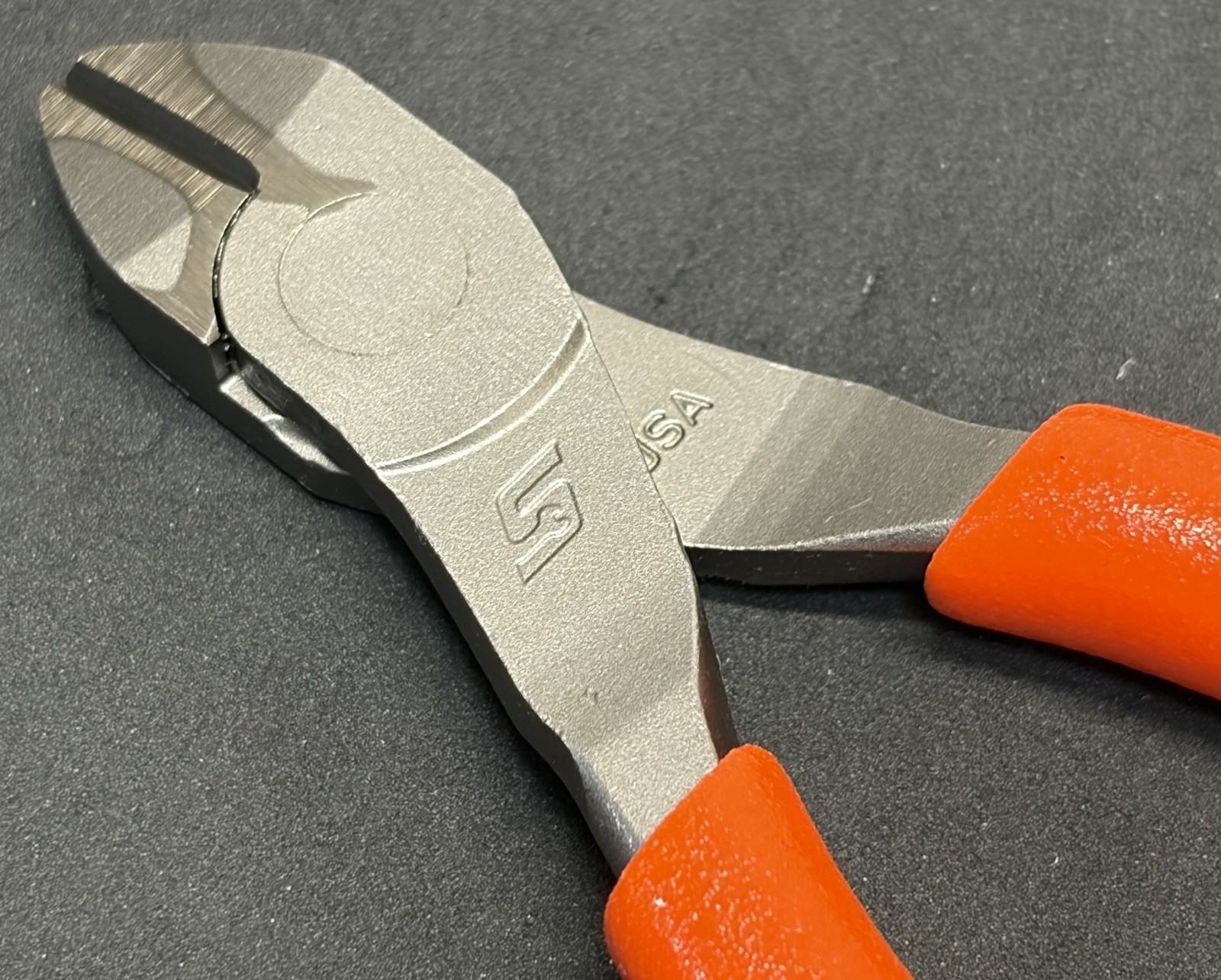 NEW! Snap On ORANGE Talon Grip 5″ VectorEdge Diagonal Side Cutters Dikes 85ACF
