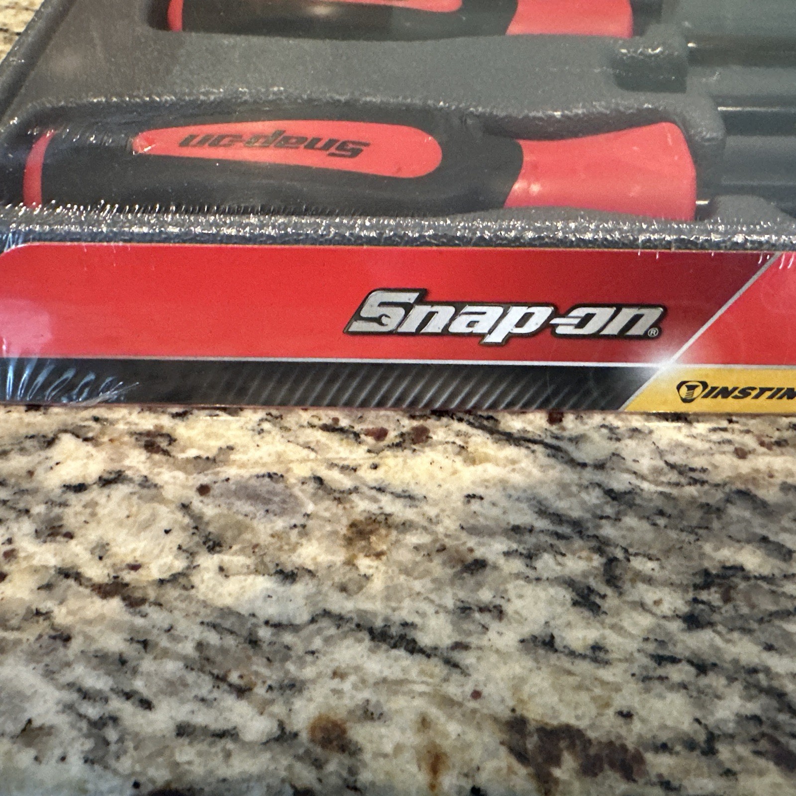Snap-on Tools USA NEW 10pc RED Soft Grip SAE Ball Hex Screwdriver Set SGAB1000BR