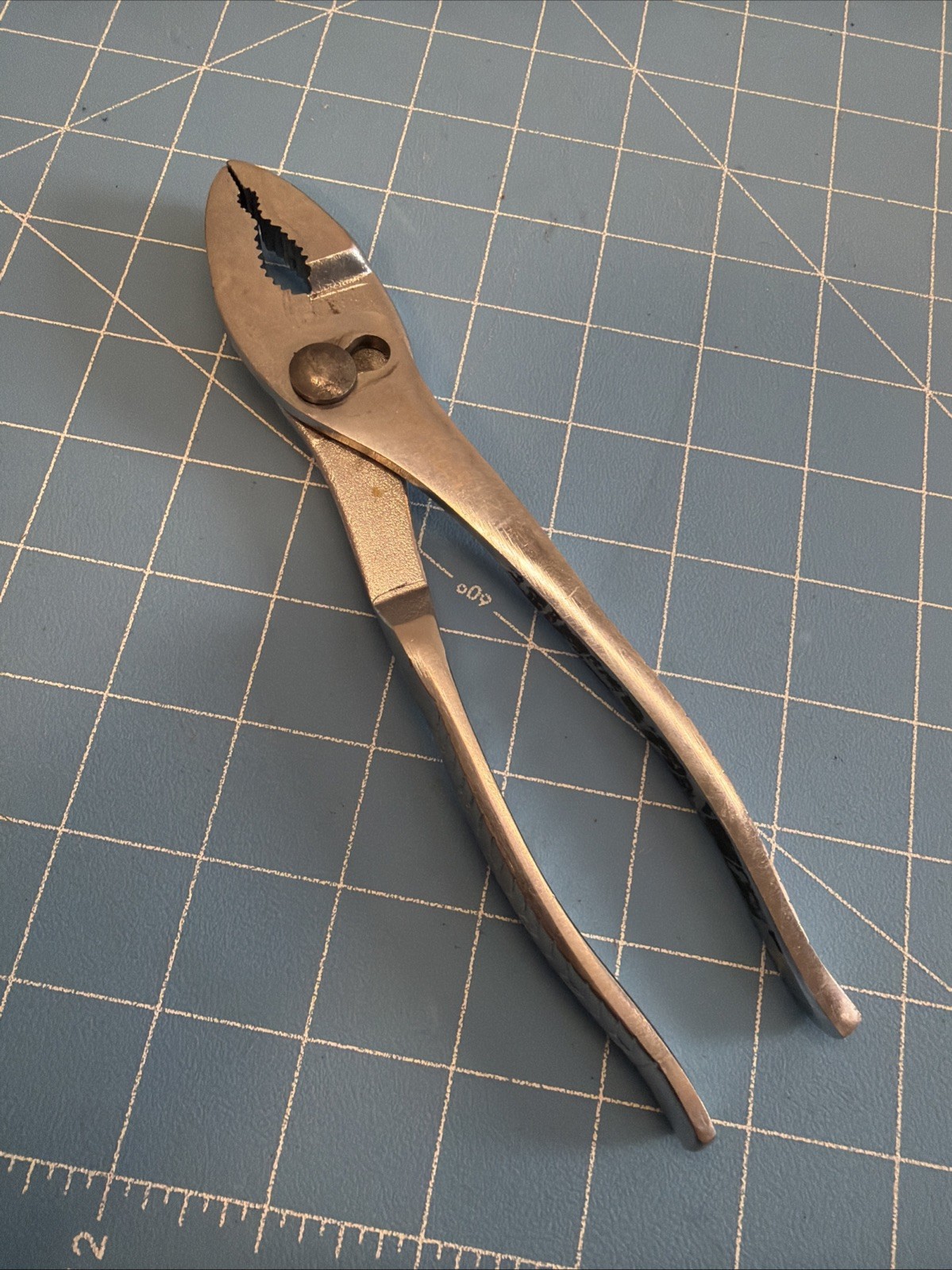 Dayton 8″ Slip Joint Pliers Tongue and Groove Ornate Handle 5×630 Vtg USA