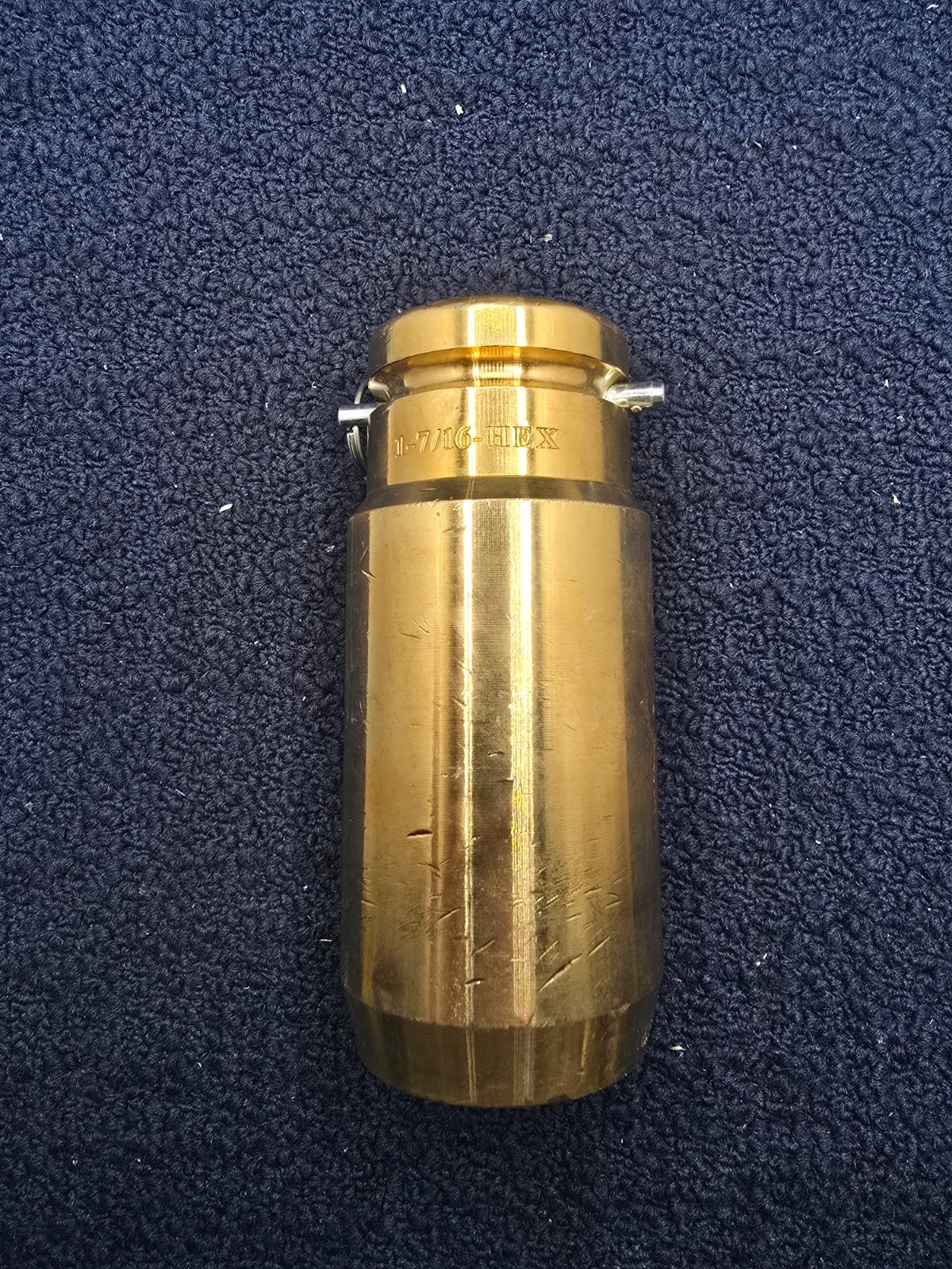 Aldon Square Drive 6 Point Bronze Tank Car Socket 1-7/16″