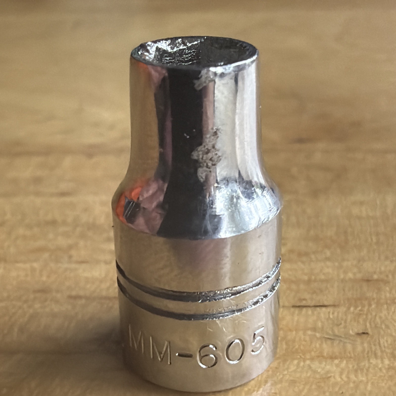 Vulcan x Williams Tools 5mm Shallow Socket 1/4″ Drive 6 Point MM-605 Vtg USA