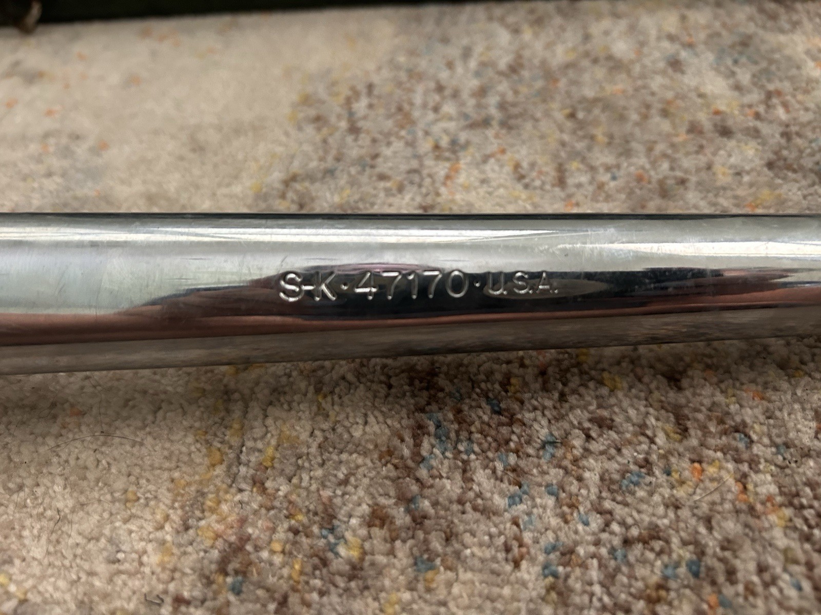 Vintage SK Tools 3/4 Drive Set SAE 15/16 – 1 5/8” Ratchet, Sockets, Extension