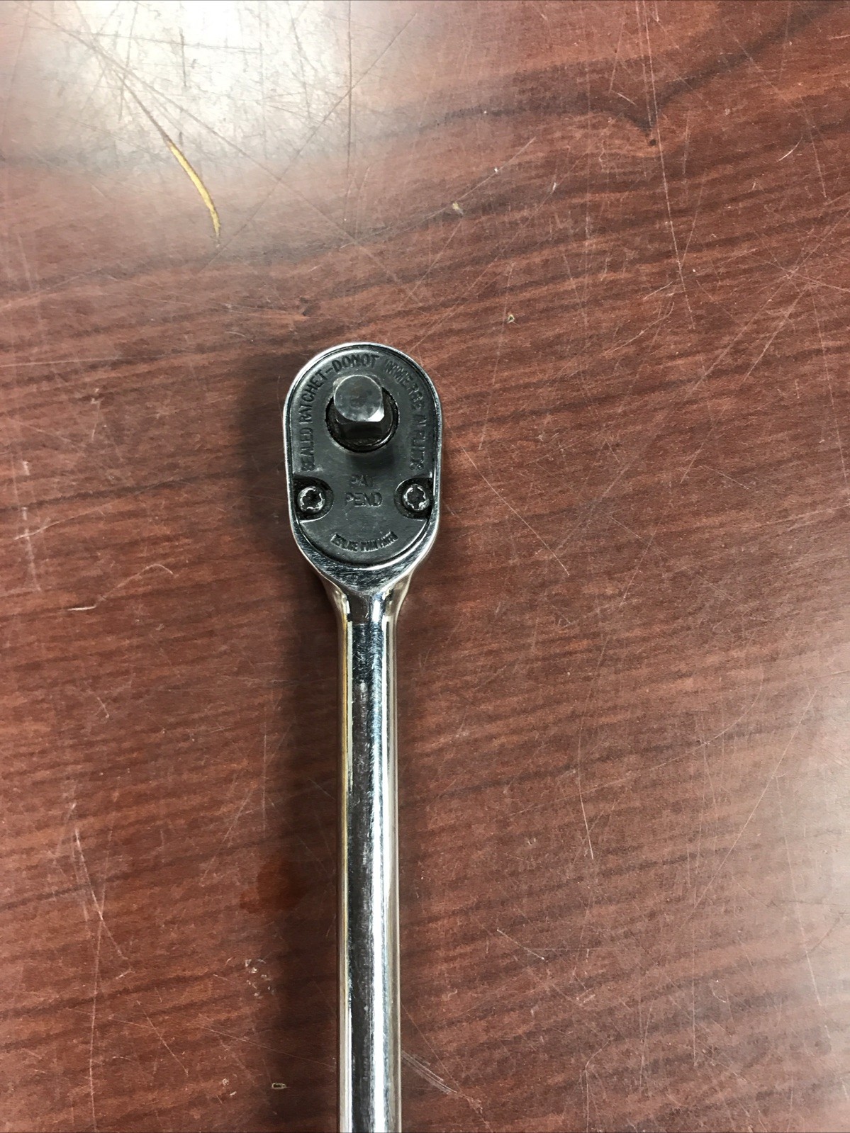 Snap On Tools THLL72 1/4″ Drive RED Soft Handle Ratchet USA