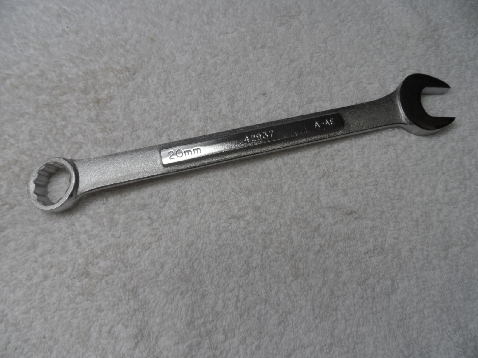 Craftsman Metric MM Combination Wrench, 12pt, 20mm – Part # 42937 A-AE