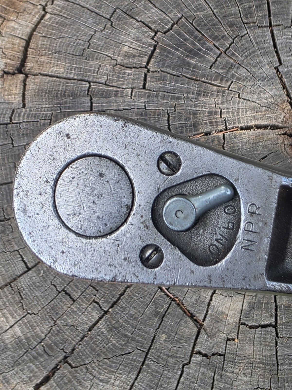 Snap-on USA 1/2″ Drive Ratchet No GS-71, Northern Pacific Railroad Stamped