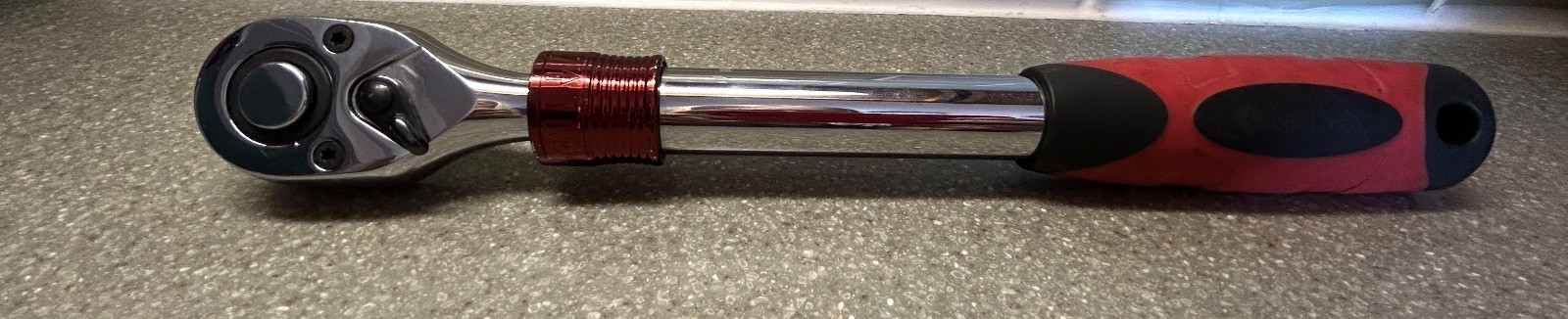 Great Neck 38021 1/2″ Drive Extendable Extending Ratchet Extends 11.5″ to 17″