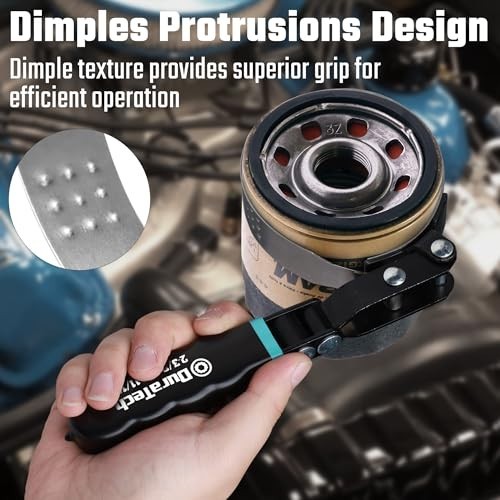 DURATECH Extra Small Swivel Oil Filter Wrench, Oil Filter Removal Tool, Fits