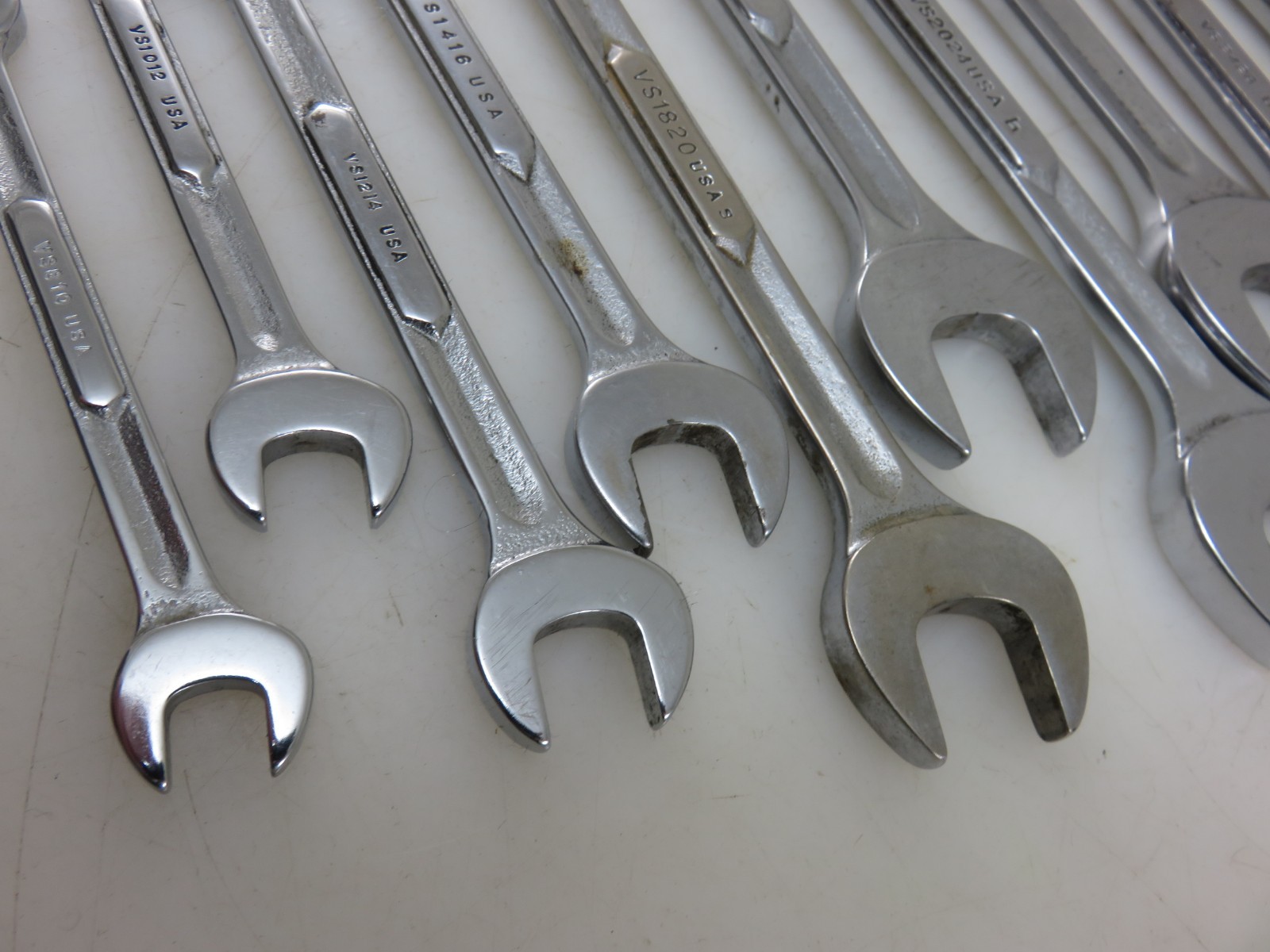 Snap-On VS Series Open End Wrench Set 11pc 1/4″-15/16″ Vintage