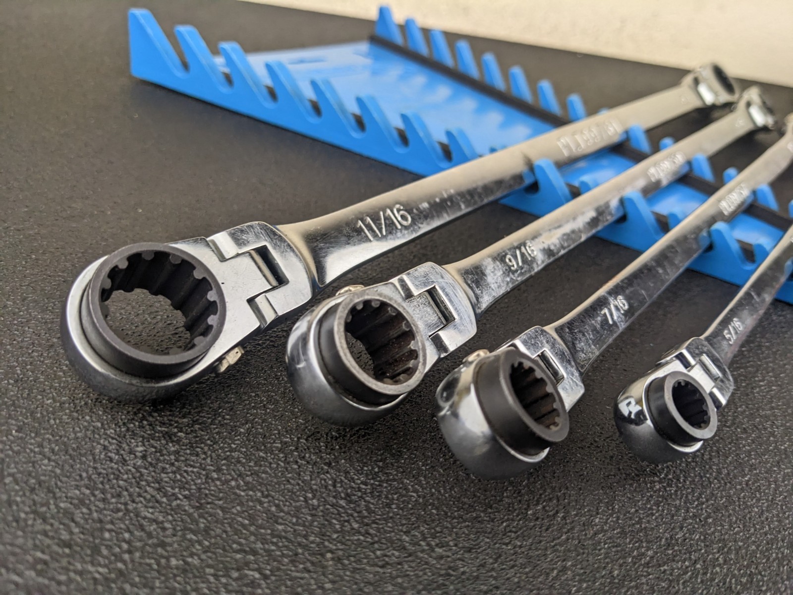 #bo130 Platinum XXL Reversible SAE Ratcheting Flex-Head Wrenches 99750