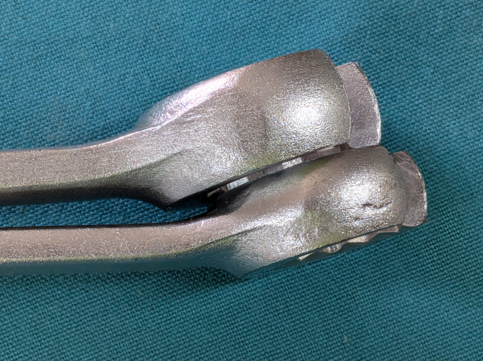 NICE Vintage VULCAN USA Flare Nut Line Wrench Pair XFN-2836 & 2432 Polished Face