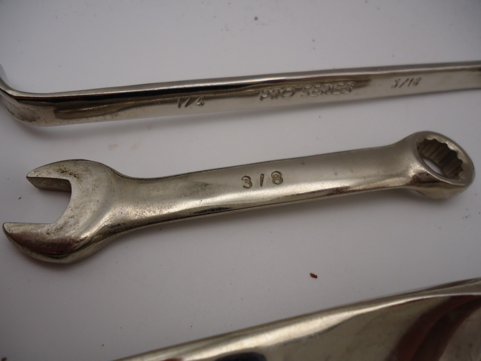 Ace Pro Series X-Force Twist Combination Wrench Set + Two Others – Made in USA