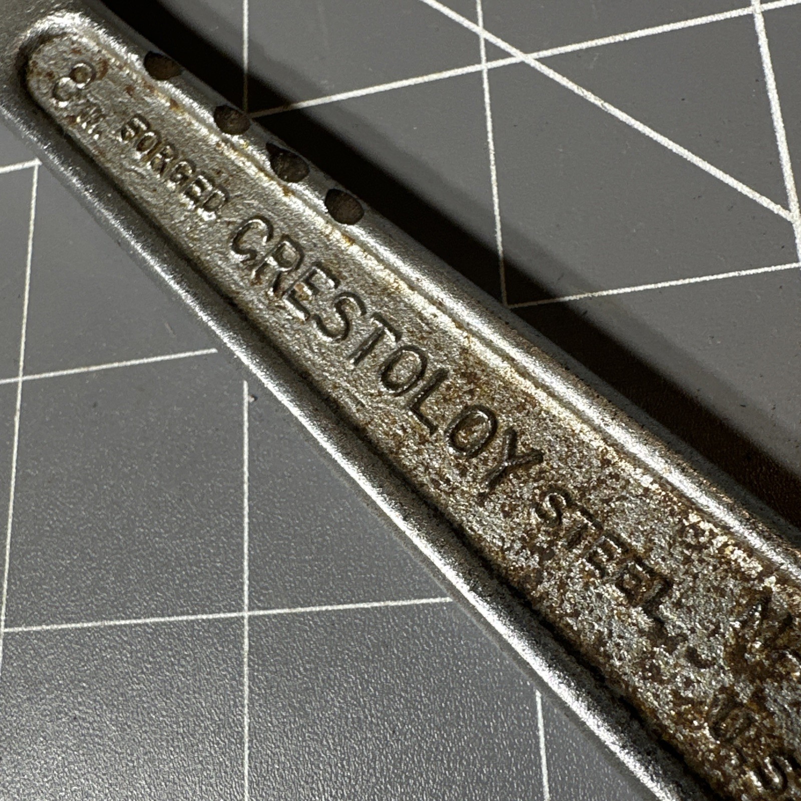 Crescent 8″ Adjustable Wrench USA Original Crestoloy Vintage