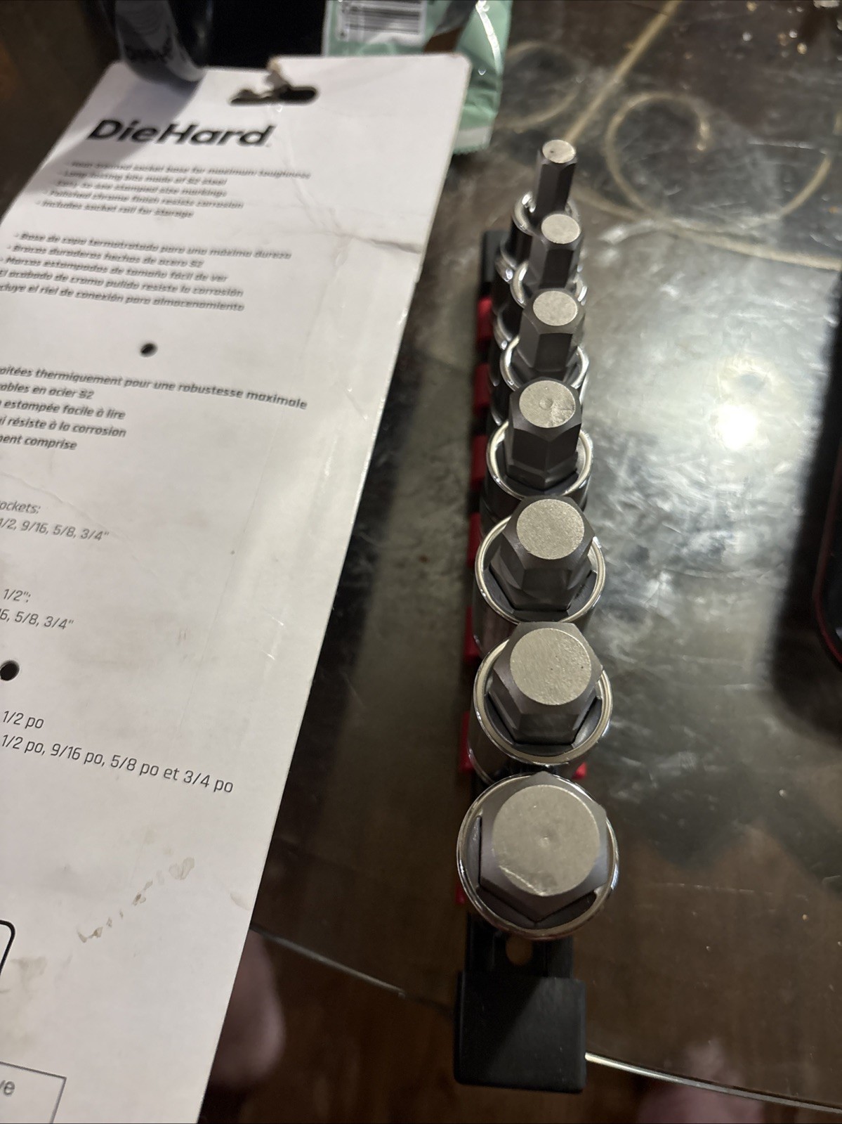 DieHard DHP55092 (1/2″ Drive) 7pc Hex Bit Socket Set