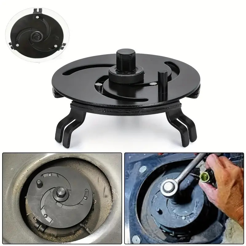 Adjustable Fuel Pump Cover 3 Jaws Fuel Tank LID Wrench Removal Tool 89mm-170mm