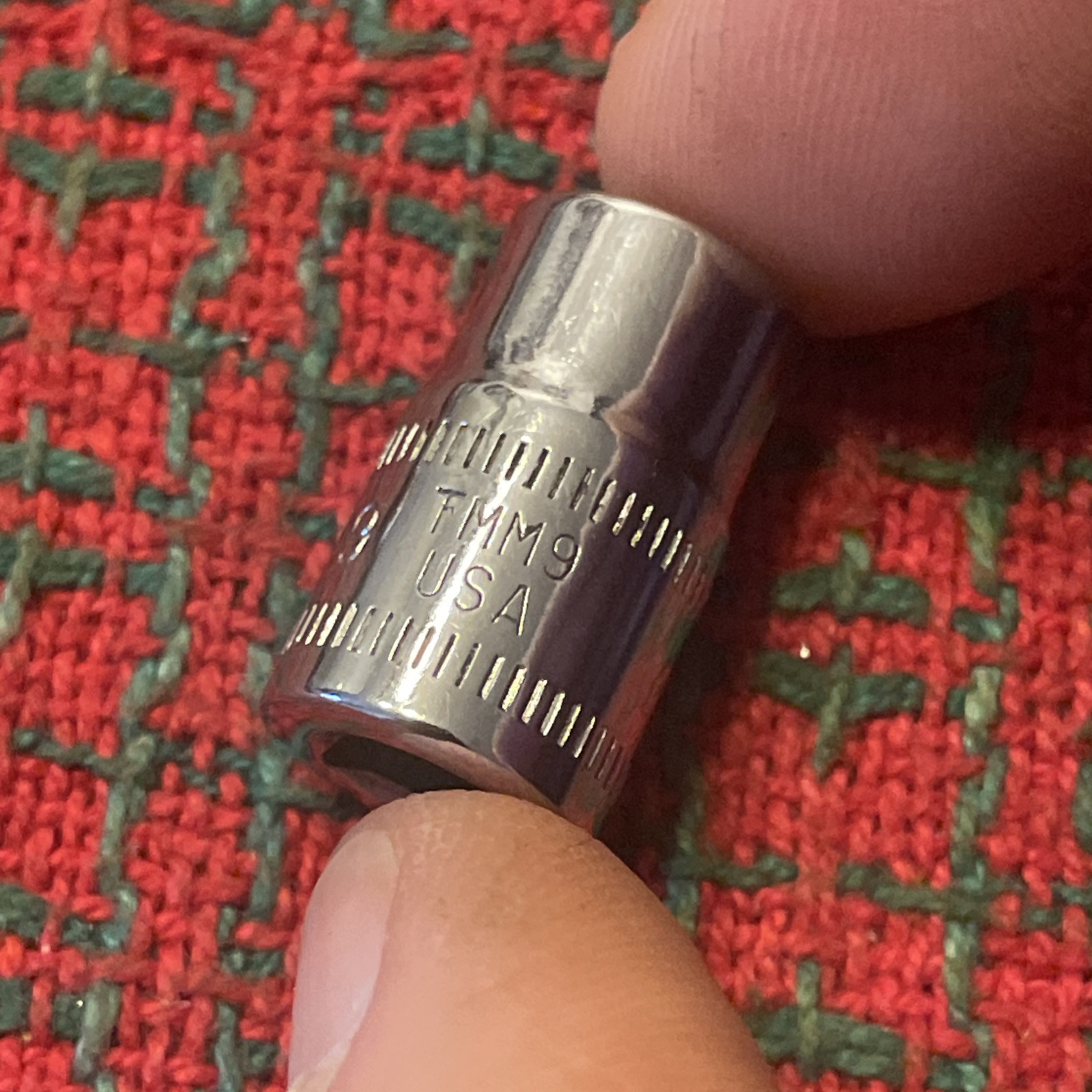 Snap On Tools TMM9 1/4″ Drive 9mm 6pt Shallow Chrome Socket 🇺🇸 Excellent!
