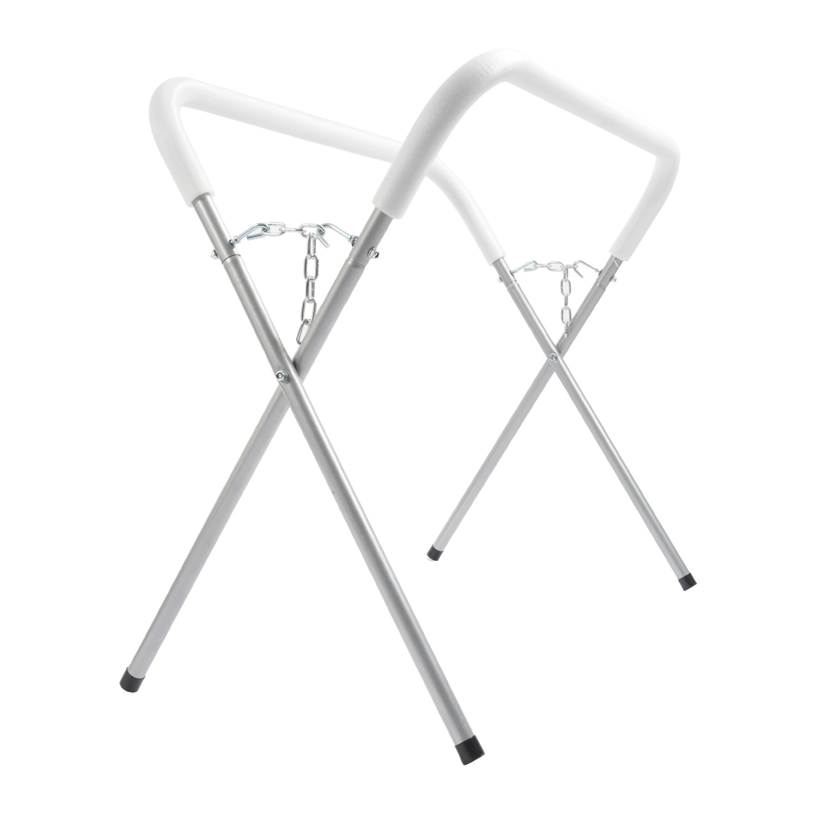 Heavy Duty Auto Body Painting Adjustable Work Stand 500 LBS For Bumpers Silvery