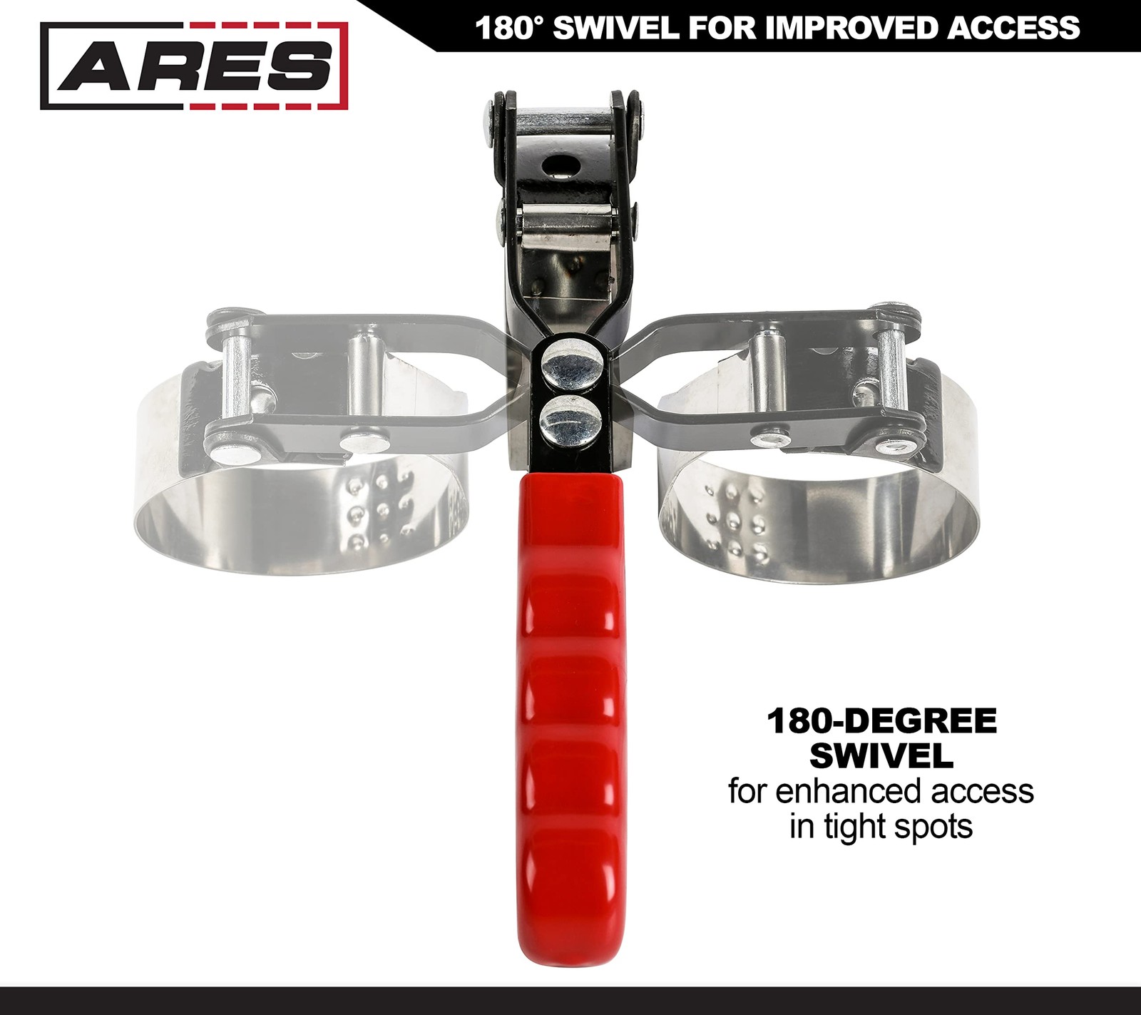 56039 “ 4in1 Swivel Oil Filter Wrench “ 2 3/8inch To 4 3/8inch 60mm To 111mm C