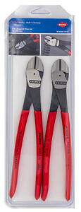 Knipex Tools 9K0080129Us 2 Piece 10″ Diagonal Cutter Set