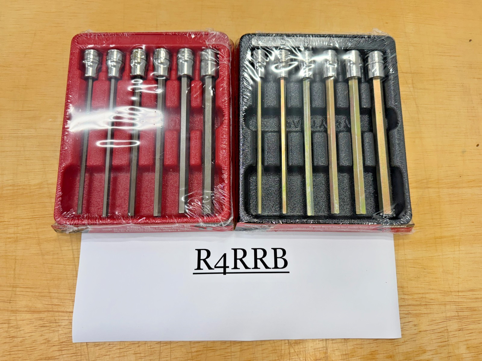 Snap-on Tools NEW 12pc 3/8″ Drive SAE & Metric Extra Long Hex Bit Socket Sets