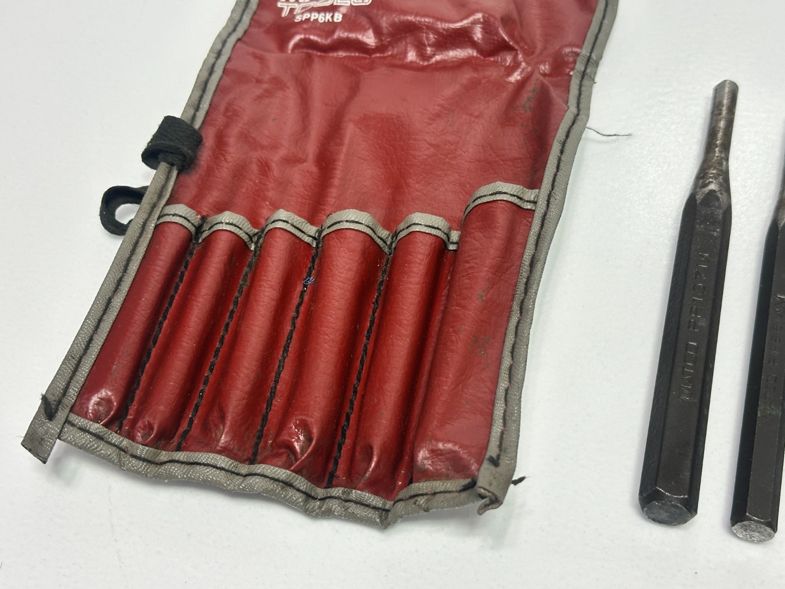 Matco Tools USA 6pc Starter Punch Set in Kit Bag w/ Williams Punch