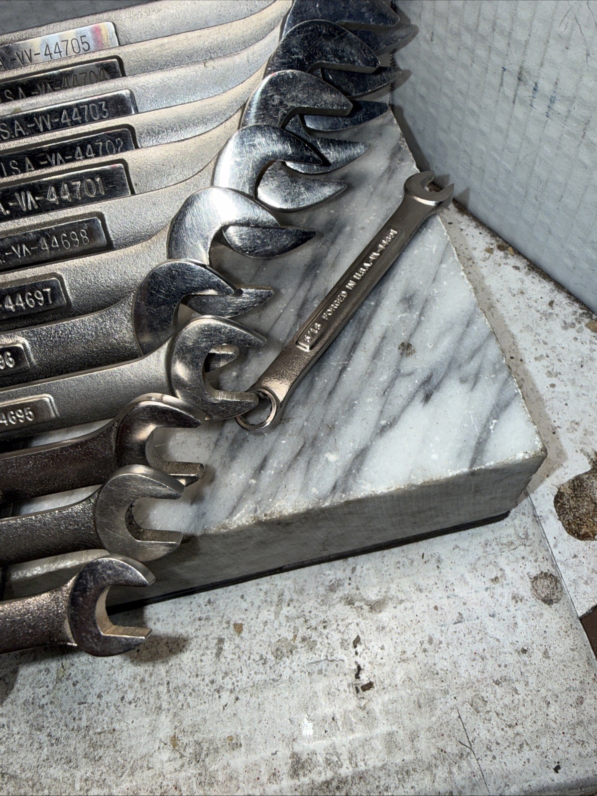 Craftsman , 14 pieces combination wrenches SAE 12 point, Made in the USA