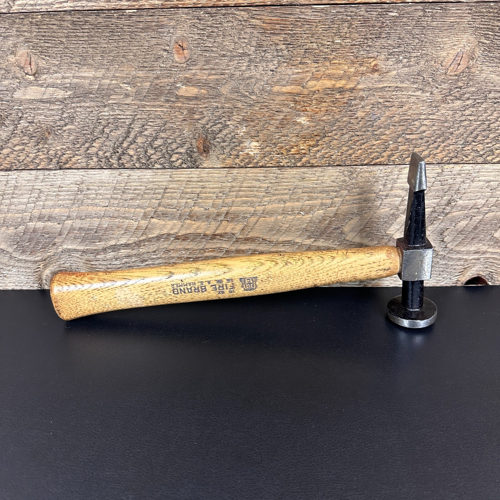 Vintage Auto Body Cross Peen Finishing Hammer 16 oz. Fire Brand