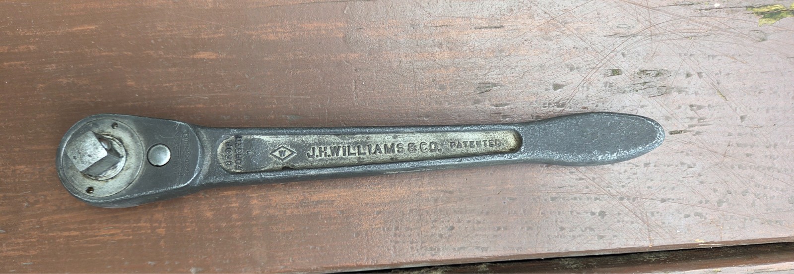 JH Williams 1/2″ Drive Sockets w S-51 SUPERRATCHET And Case Great Shape