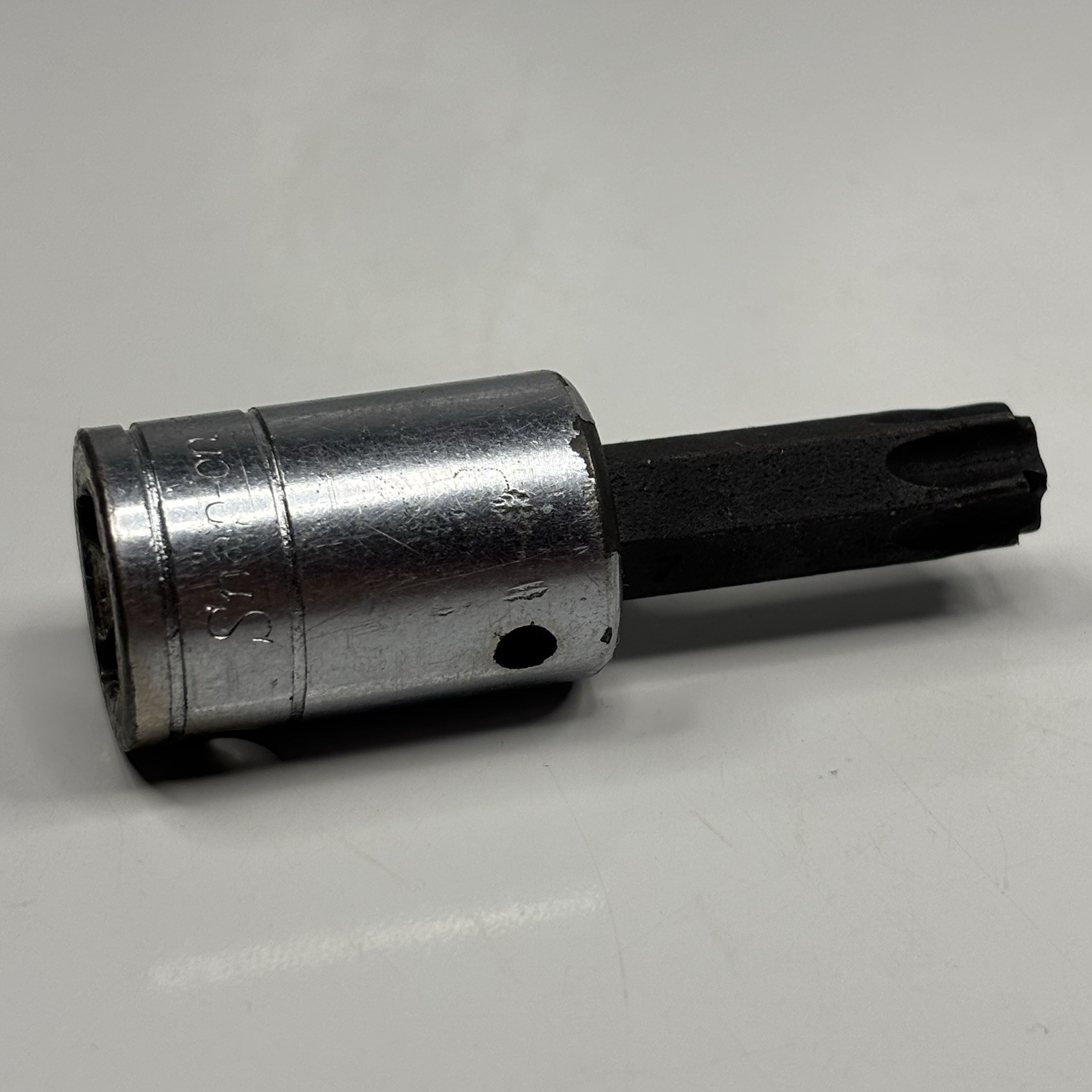 Snap On Tools FTX50 3/8” DrIve Torx T50 Standard Bit Socket Driver USA VTG 1987