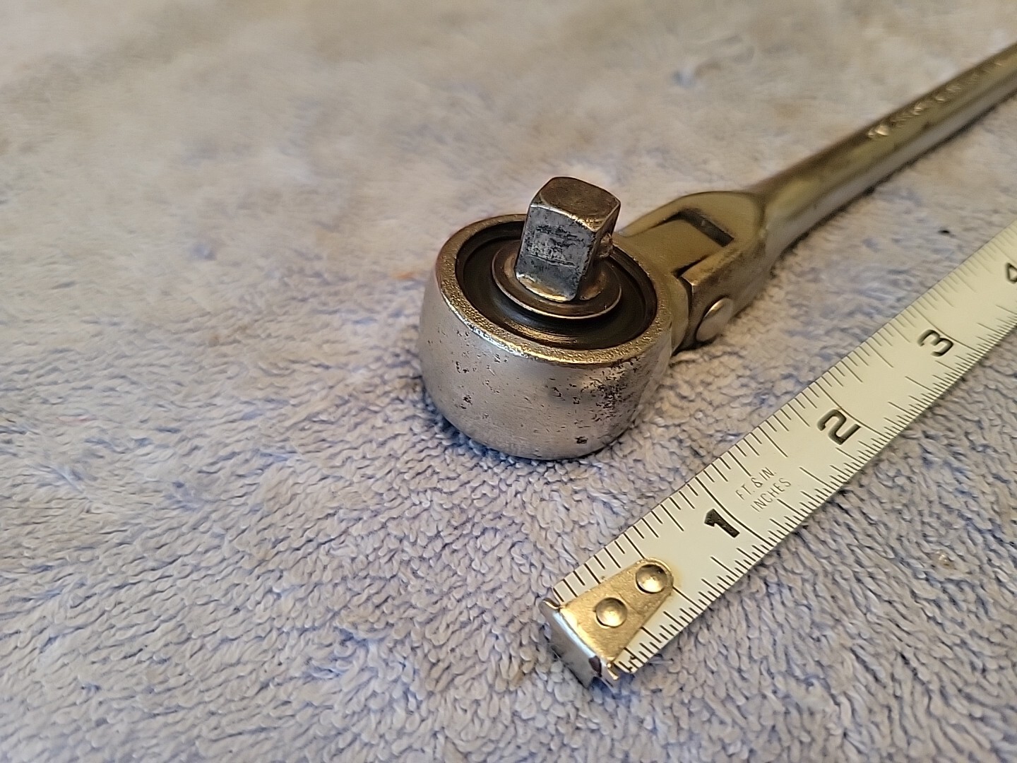 CHAMPION PLUG MASTER 3/8″ DRIVE FLEX HEAD RATCHET CT 405 VTG USA 🇺🇸