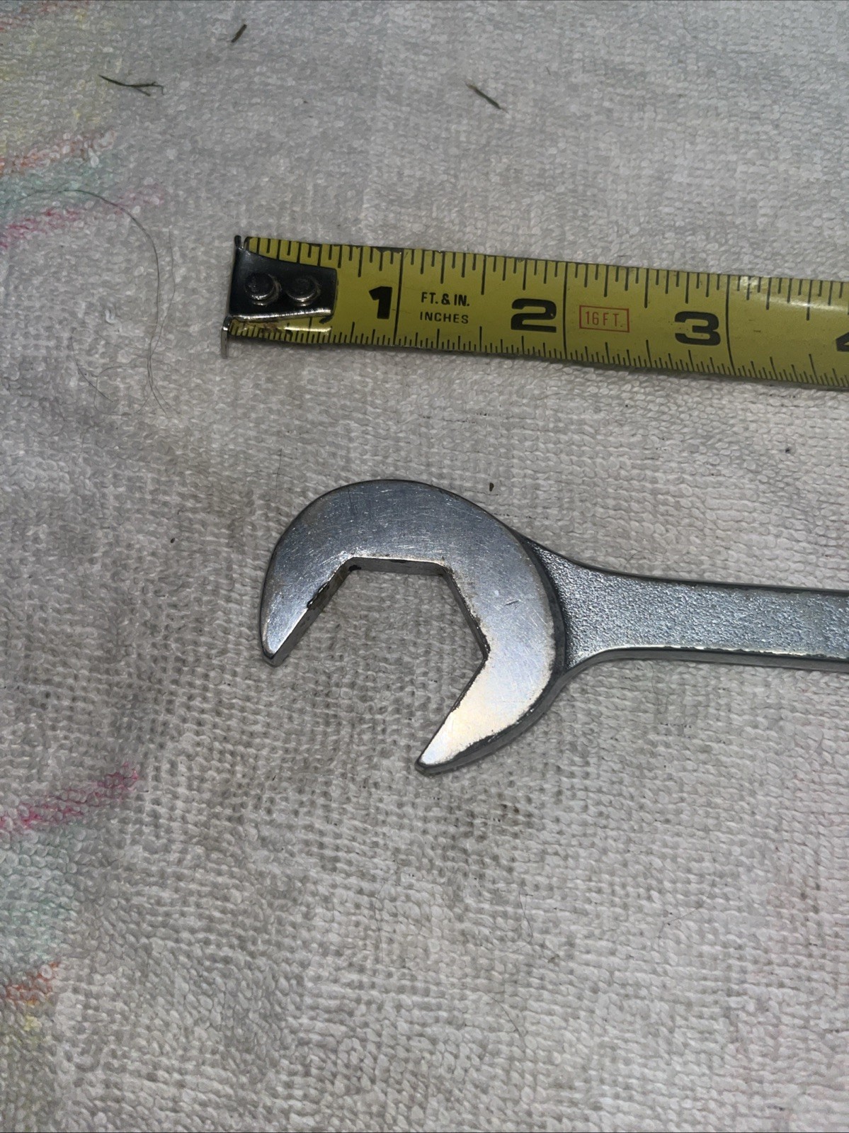 Mac Tools 15/16″ SAE Chrome Four Way Angle Head Open End Wrench USA DA30