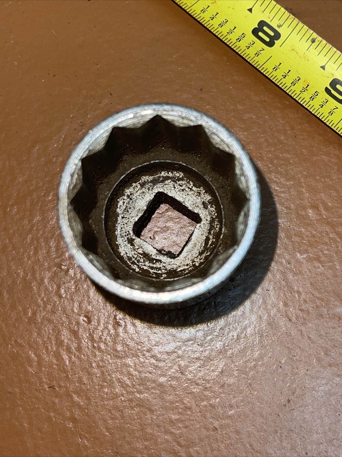 1941 Snap on Tools USA 1 1/4 In SAE 1/2 Drive 12 Point Socket SW-400 Sw400