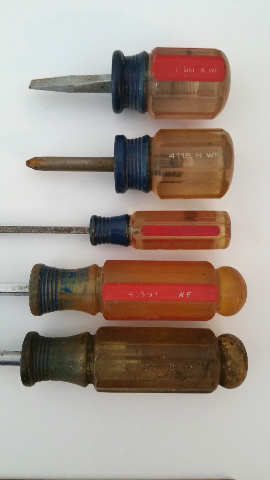 Craftsman Screwdriver 5 Pc Set Flat/Slotted and Phillips USA K311