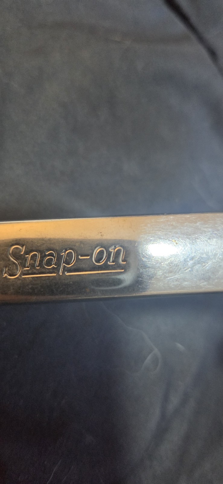 Snap-on Tools 1″ 12pt point Short Combination Wrench OEX320B USA Owner Mark, VTG