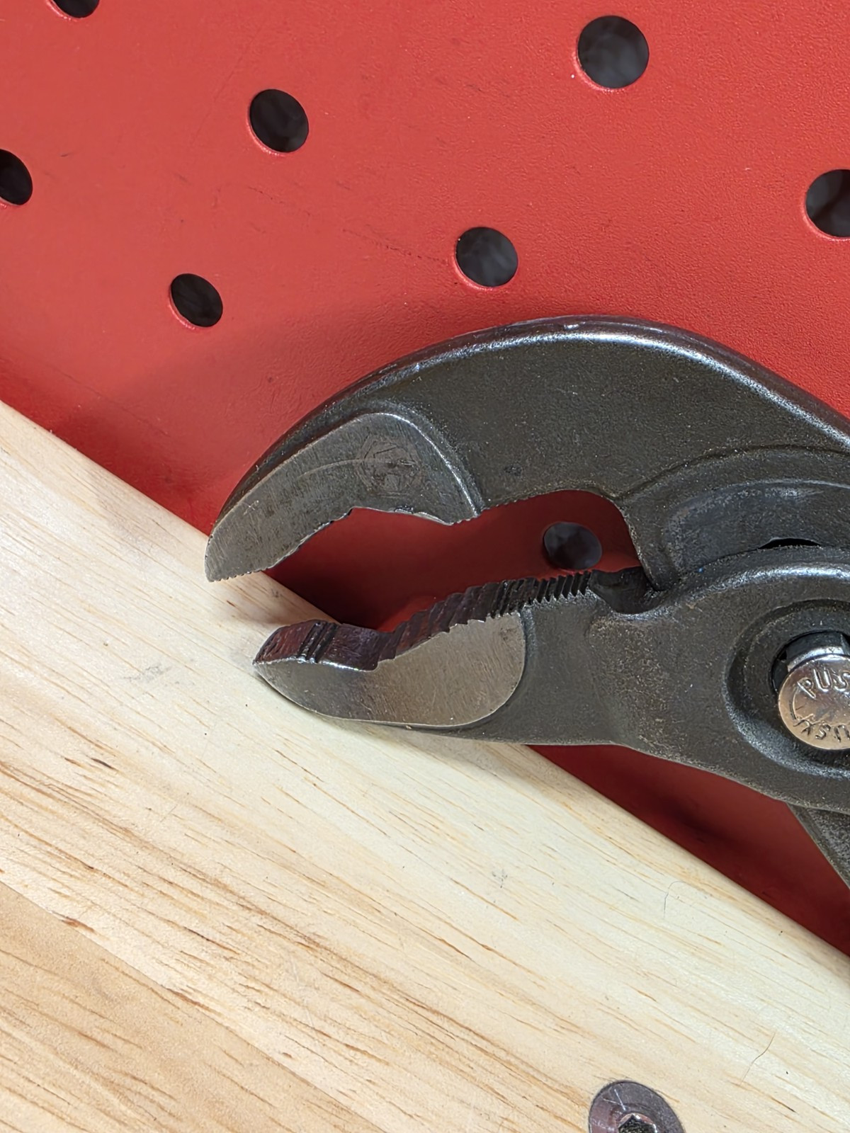 Matco Tools 12″ Pliers Knipex Cobra PC12 Germany Vanadin Red Handle