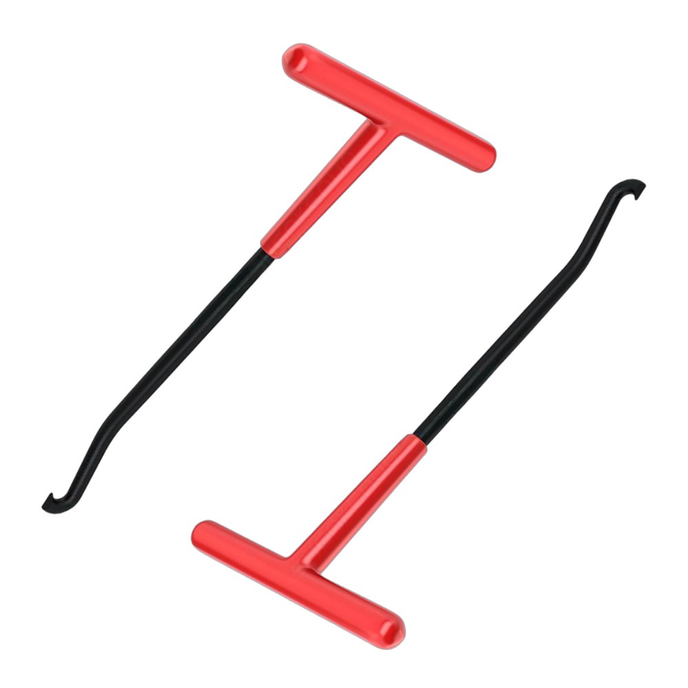 2x Exhaust Spring Hook Puller Tool T Handle Fit for Dirt Bike Mx Atv Motorcycle