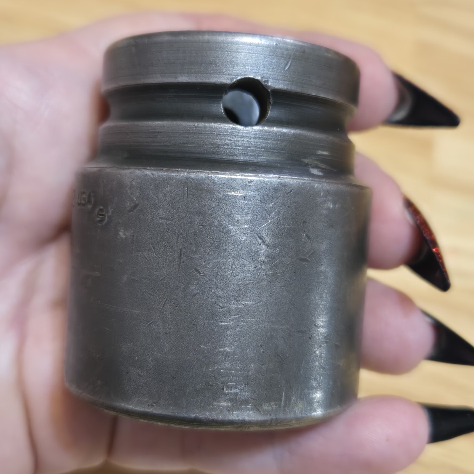 Snap On IM-382 3/4 Inch Drive 1-3/16 30mm 6 Point Impact Socket Used Tools