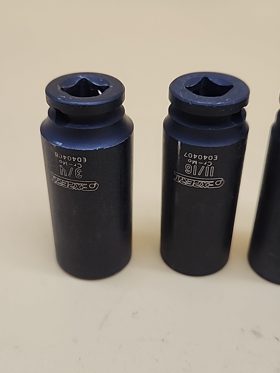 Expert E040401 -E040408 3/8″ Drive Impact Socket Set 8ea 6 Pt Metric / SAE
