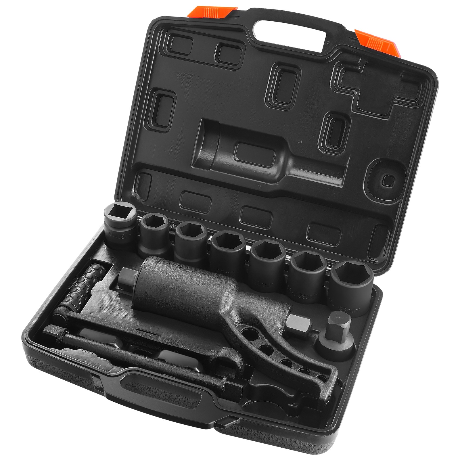 VEVOR Torque Multiplier Wrench Set 1″ Drive 1:64 Lug Nut Remover with 8 Sockets