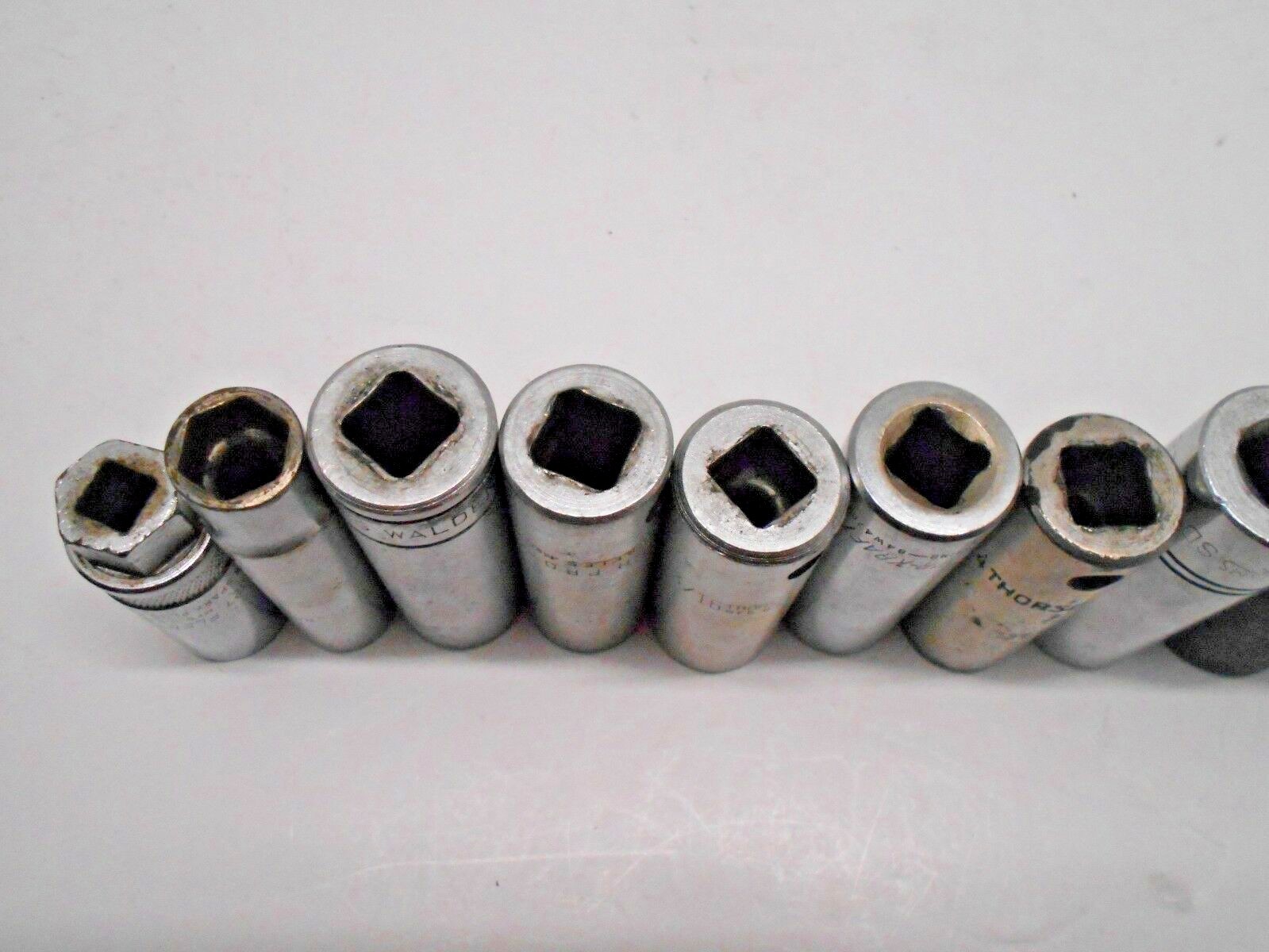 Lot Of 12 Mixed Brands Sizes & Drives Williams Thorsen S-K All SEA Vintage Tools
