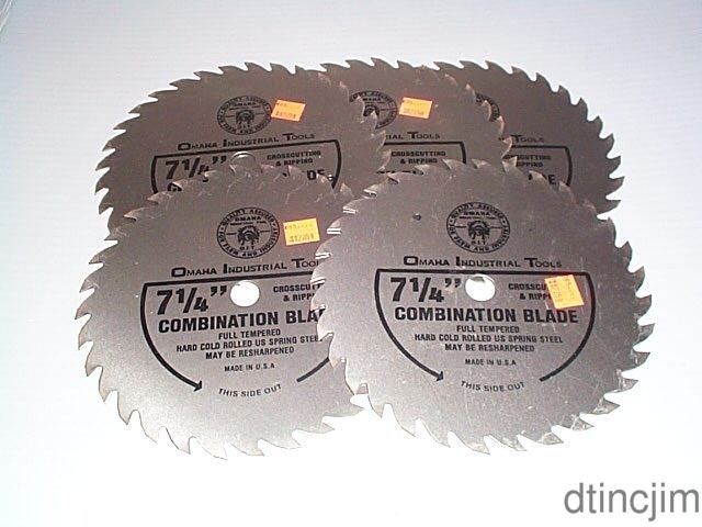 Omaha Industrial Tools 7-1/4″ 32T Combination Saw Blades 5Pc.