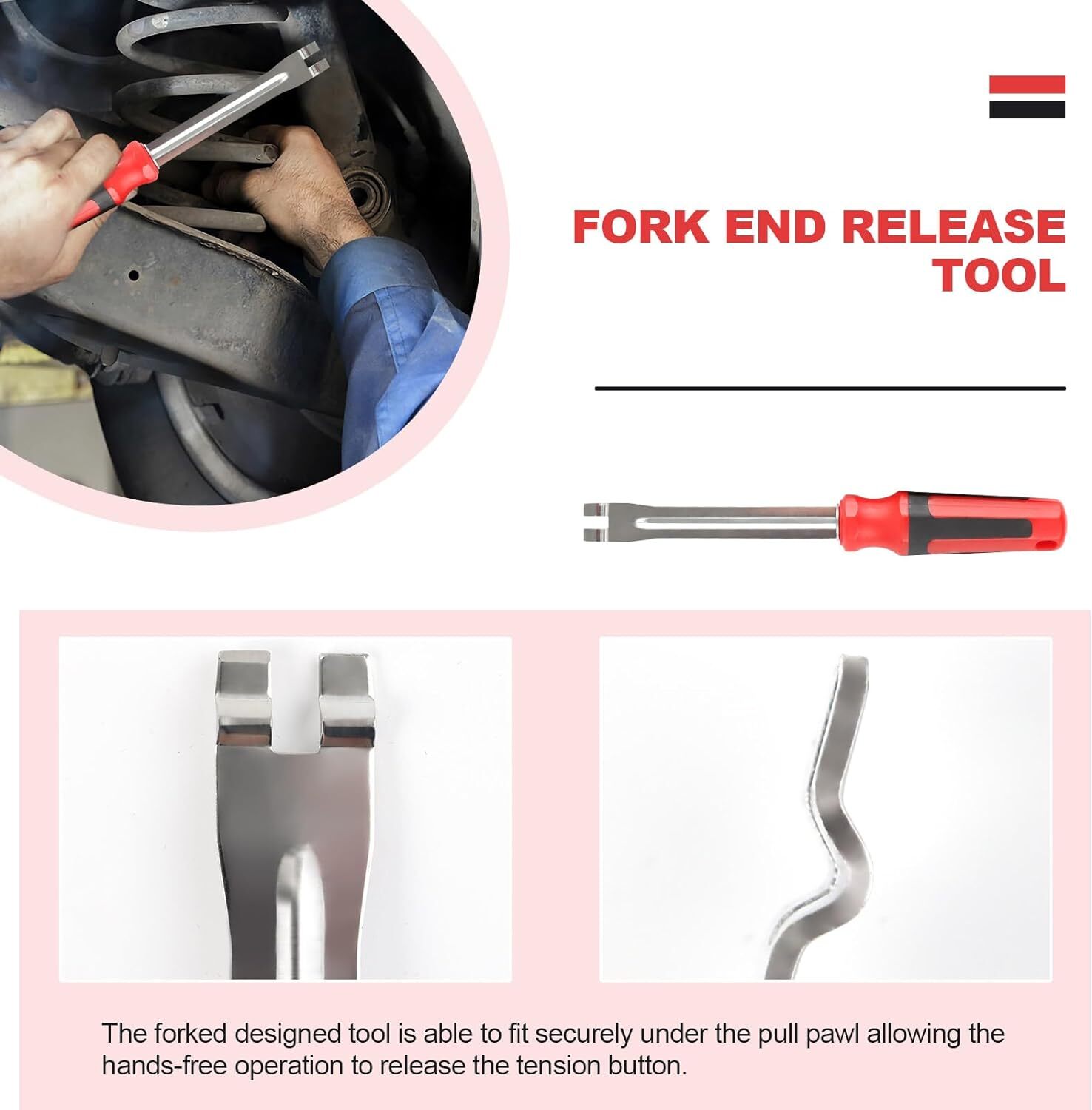 Automatic Slack Adjuster Release Hand Tool Set Adjust 5/16″ Ratchet Wrench Brake