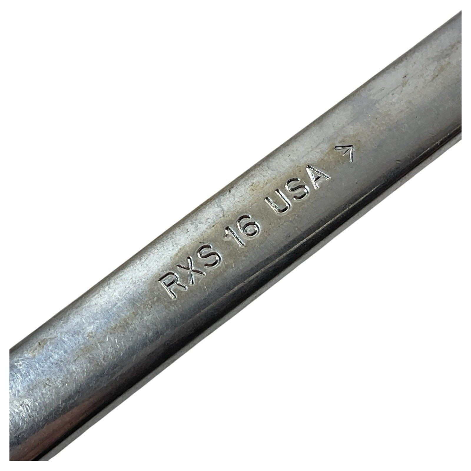 Snap On RXS16 Flare Nut Line Wrench 1/2 Inch SAE Standard Open End 6 Point USA