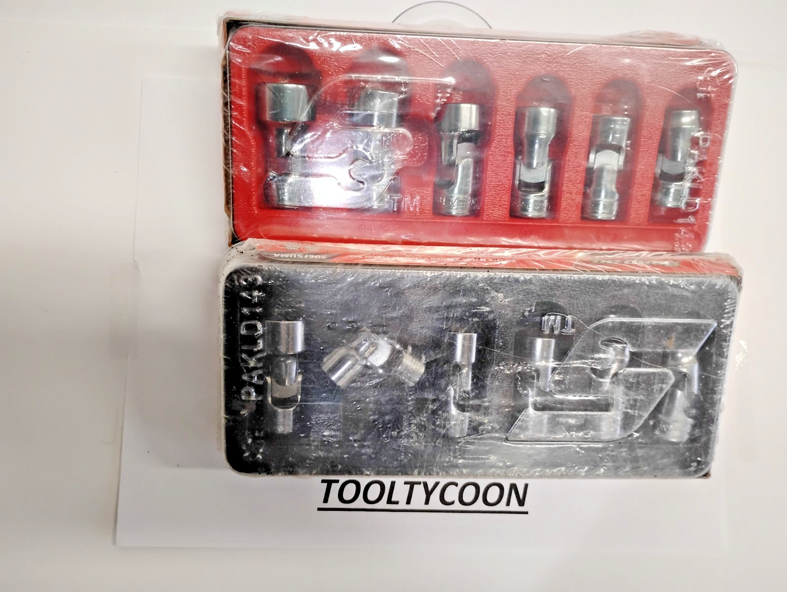 Snap-on Tools USA NEW 3/8″ Drive SAE & METRIC Chrome 6PT SWIVEL Socket Lot Set