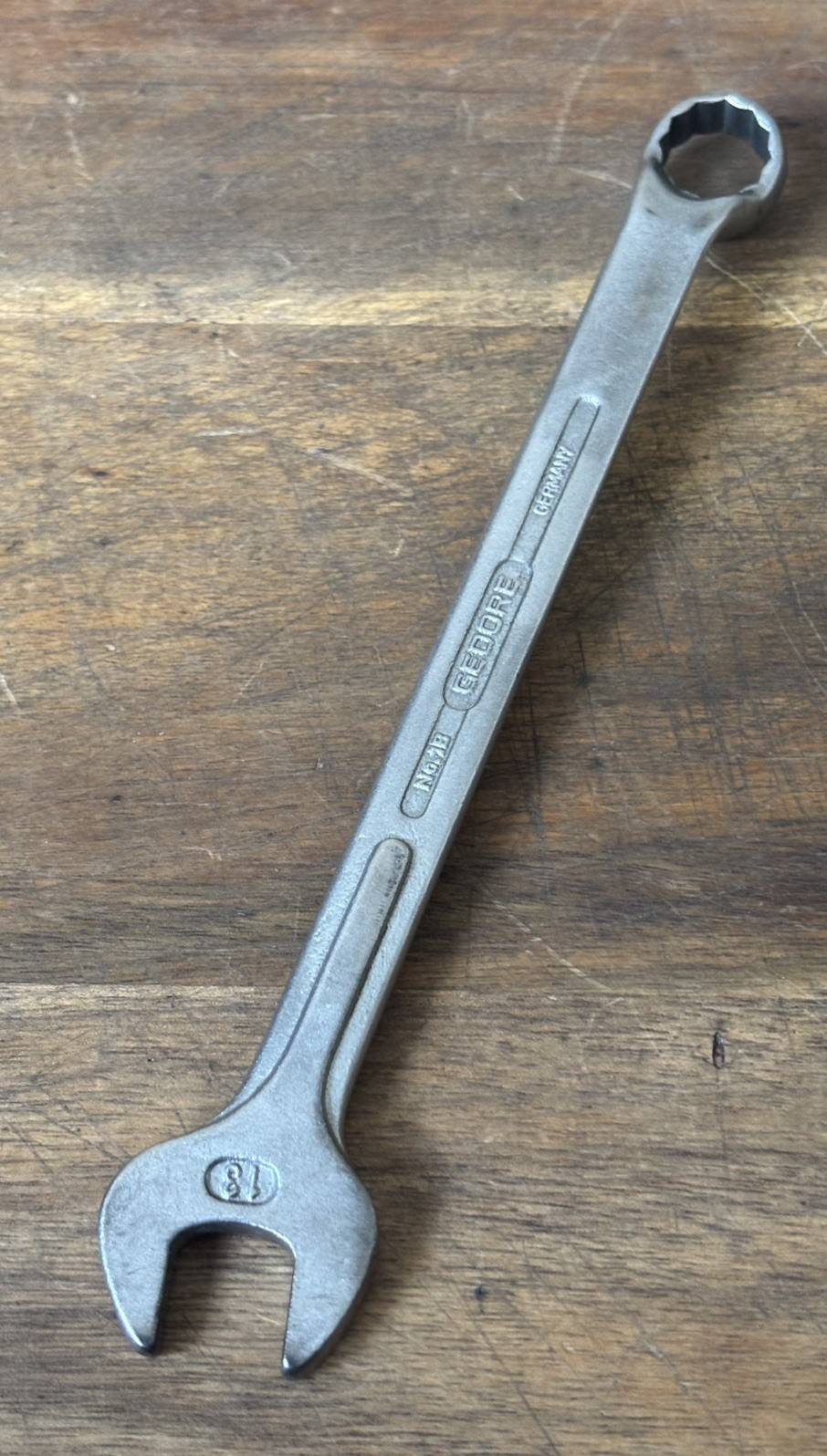 GEDORE No1B – 13mm metric – Cranked Combination Spanner . High Quality German