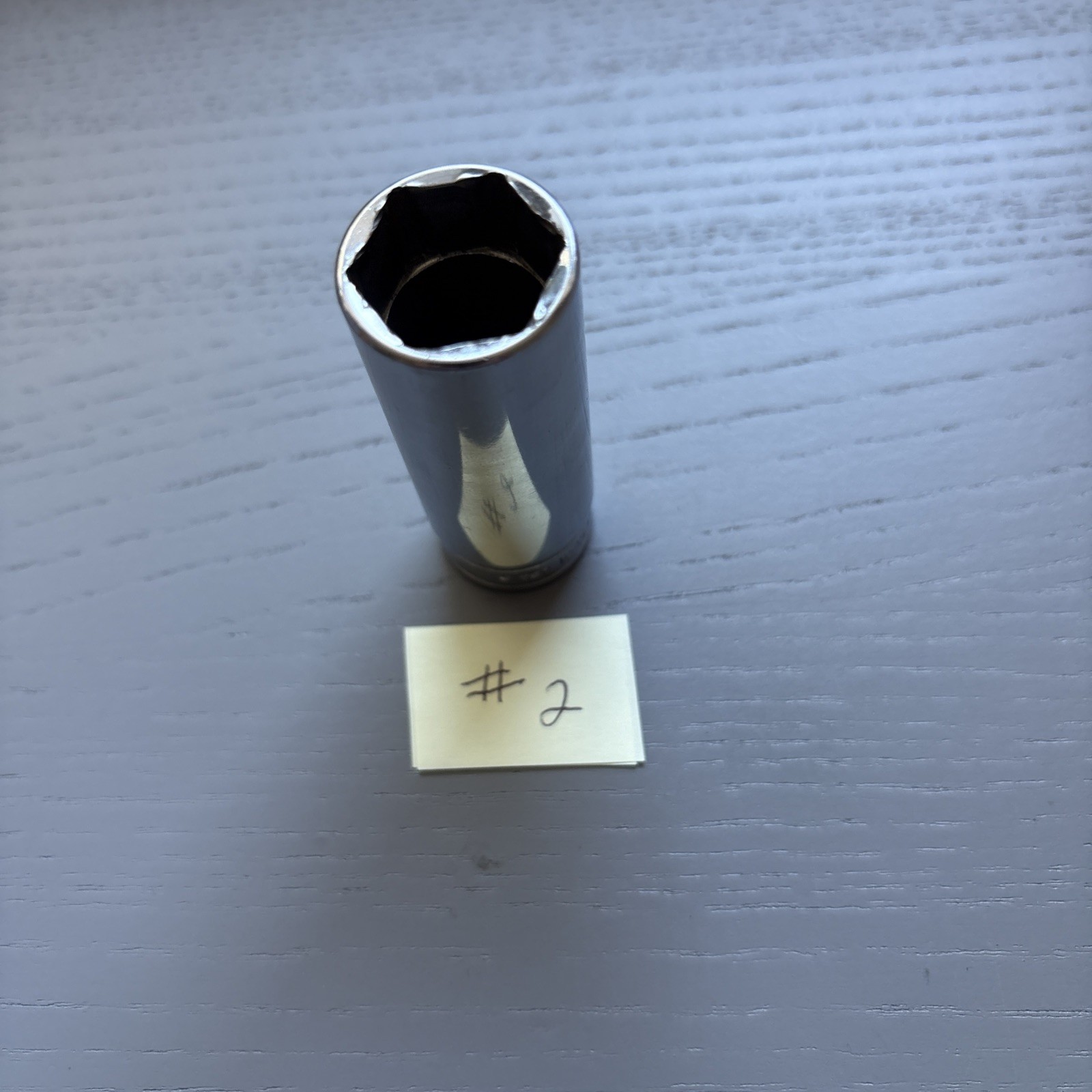 Snap-On #SFS241 3/4″ Chrome Deep Socket 3/8″ Drive 6PT SAE Ships Fast And Free