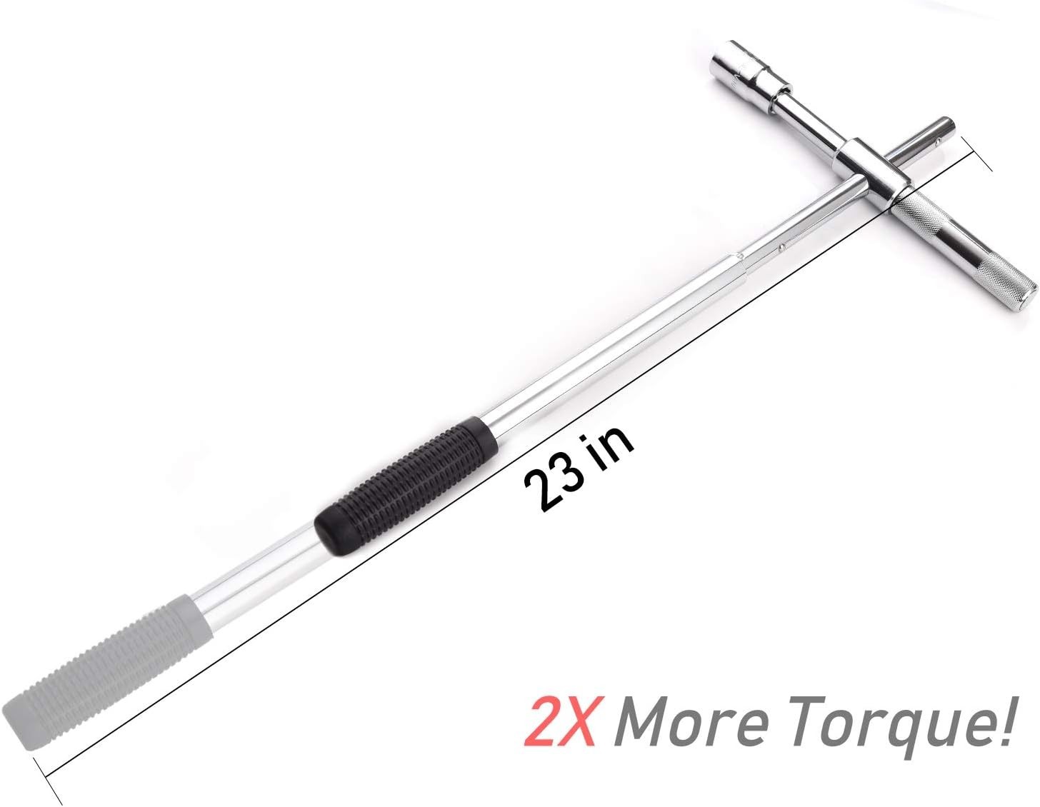 Telescopic 4 Way Lug Wrench Set with Storage Bag