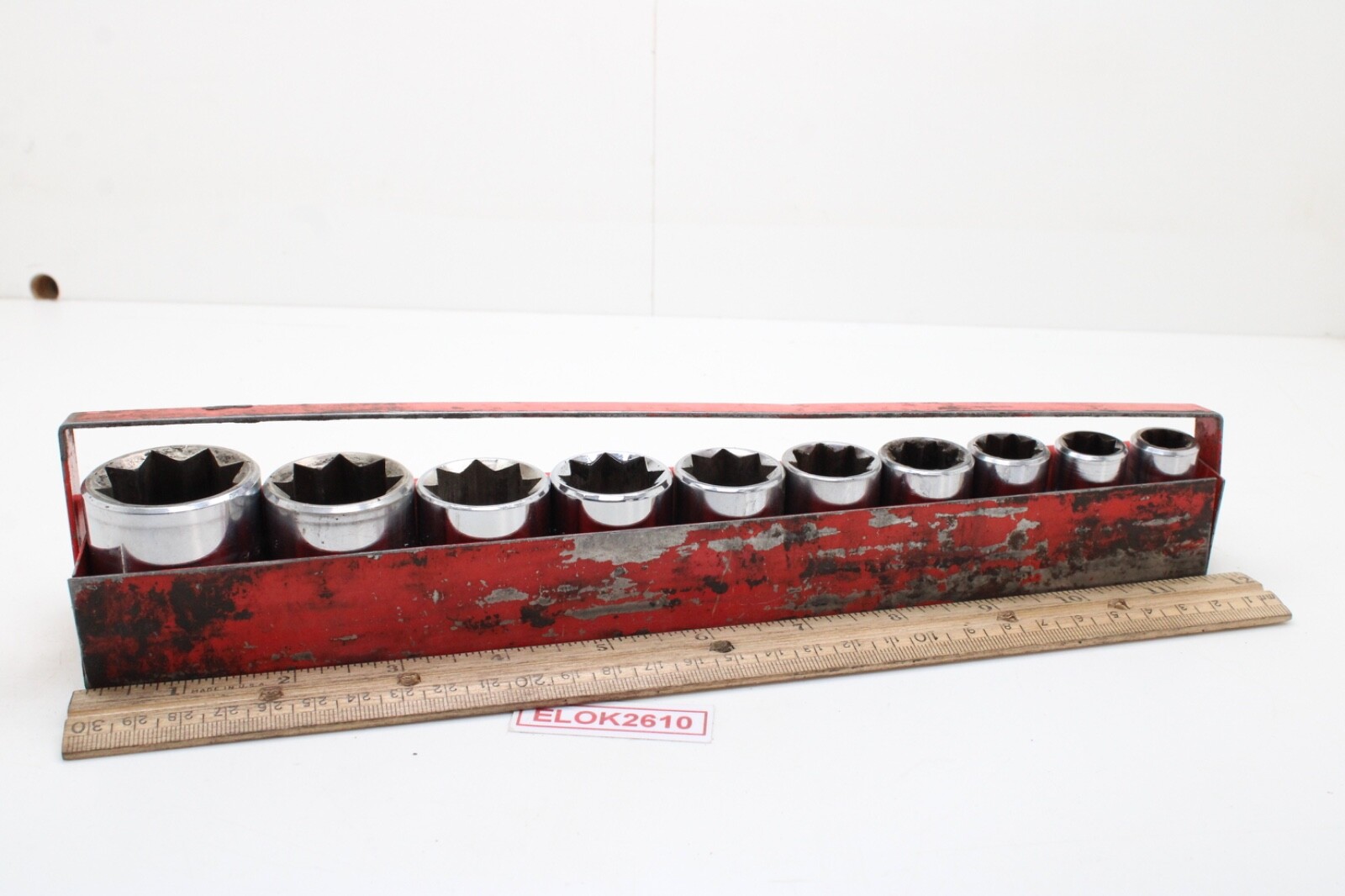 Mac Tools V128-V328 3/8″ – 7/8″ 1″ 1/2 Drive 8 Point SAE Chrome Socket Set