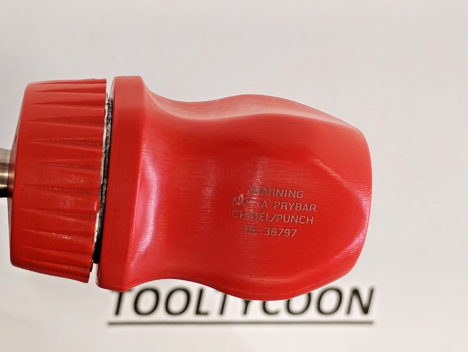 Snap-on Tools USA NEW RED 1/4″ STUBBY Hard Grip Ratcheting Bit Driver SSDMR1AR